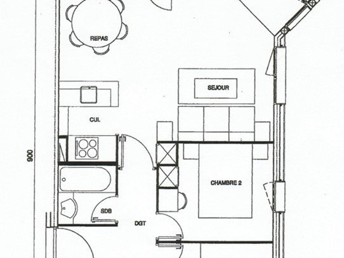 Appartement 3 Pieces Avec Balcon, Animaux Admis, Parking. 7 Couchages, Hameau De La Foret - Fr-1-291-776 Valmorel Exterior foto